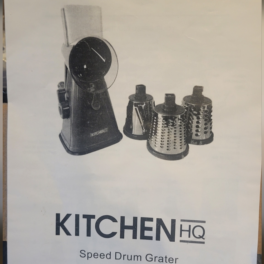 LAST ONE Kitchen tool. Speed grater NIB! Dorm room, trailer, cabin, home